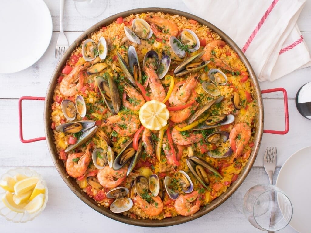Poêle à paella