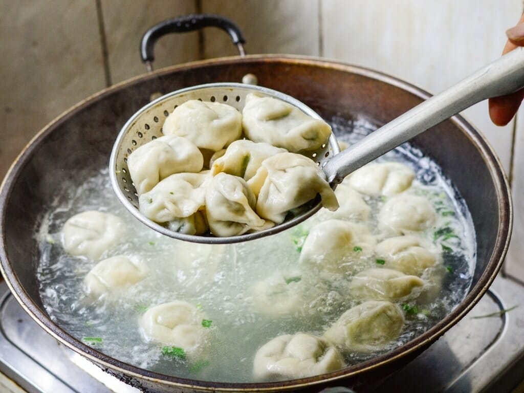 Wok dumpling