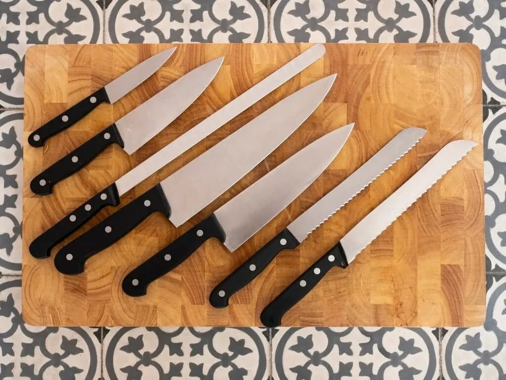 Couteaux de cuisine à aiguiser