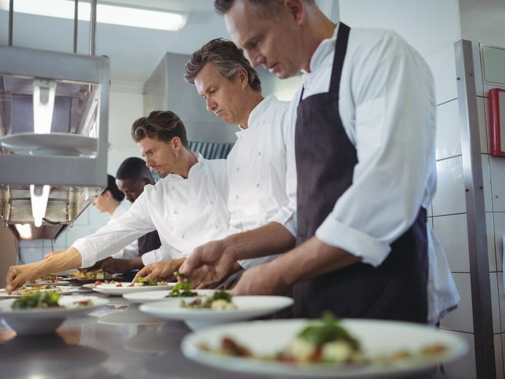 Chefs en cuisine