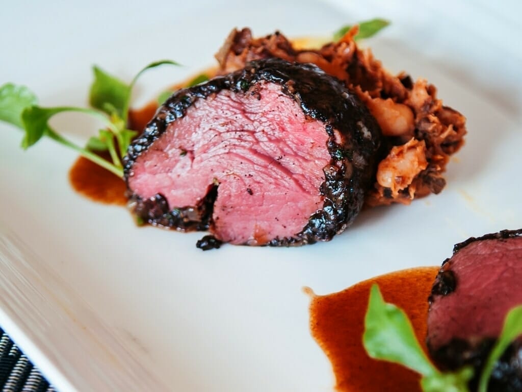 Filet mignon de boeuf à la poêle