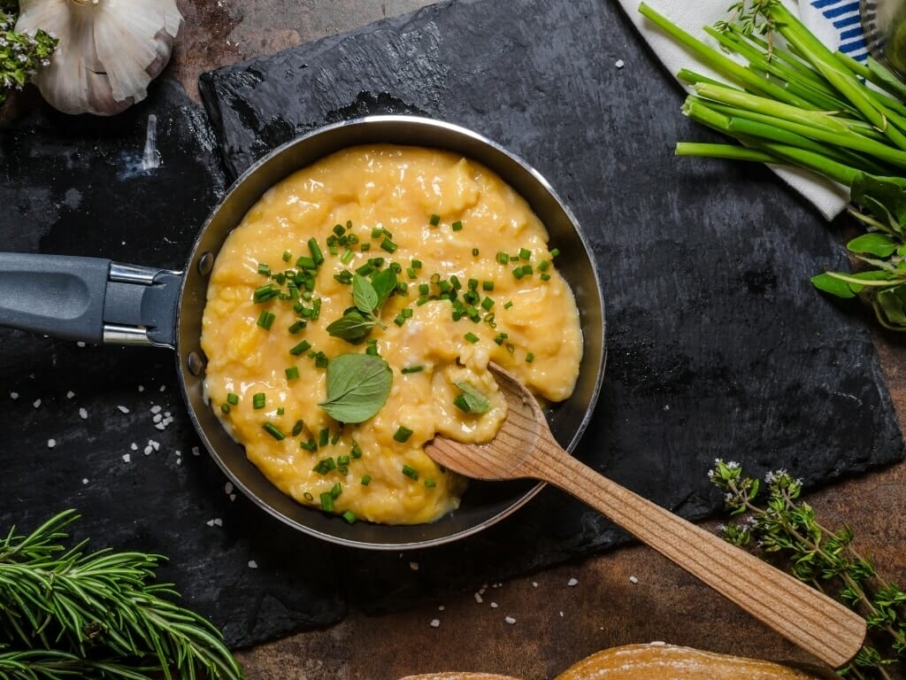 Poêle antiadhésive omelette