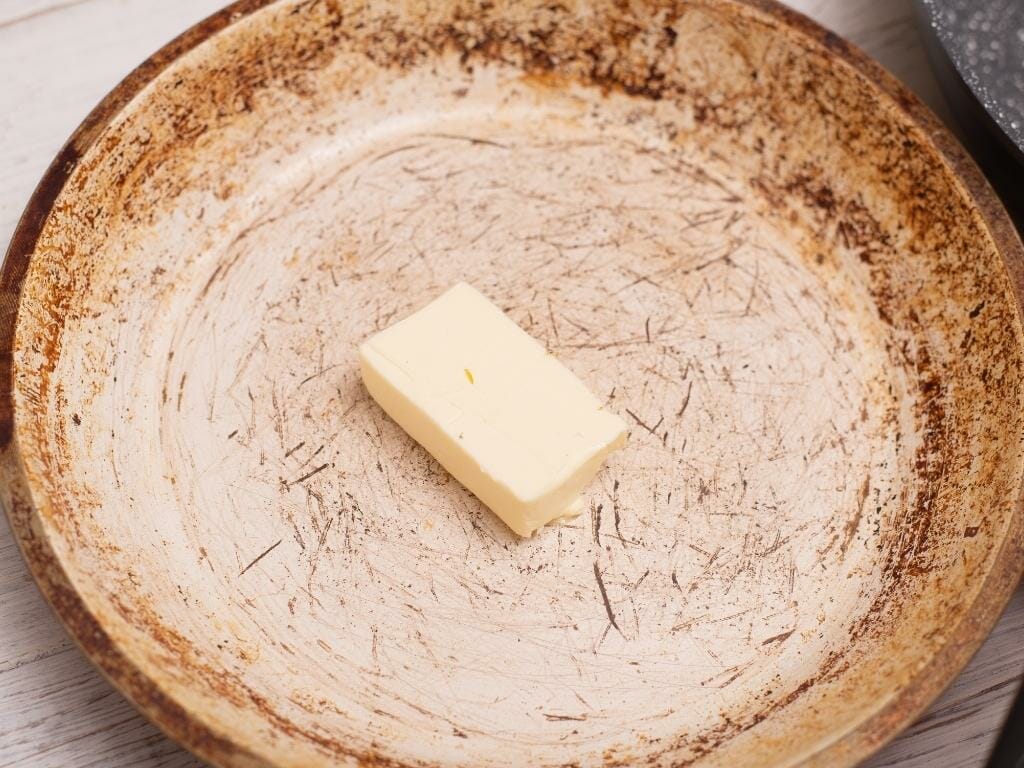 Poêle Tefal rayée